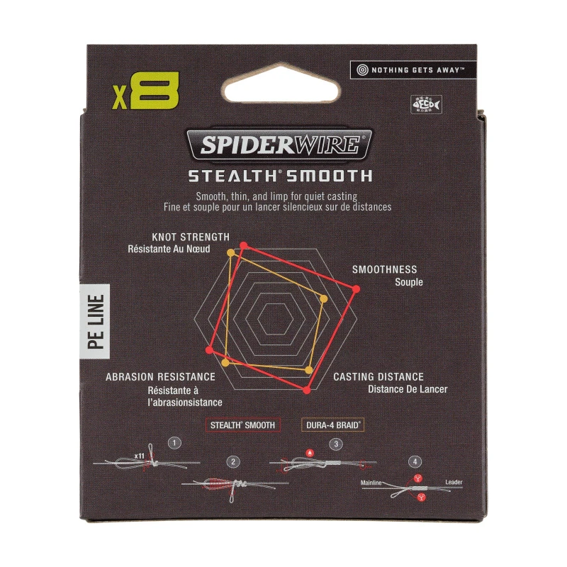 SpiderWire Stealth Smooth Braid 8 Moss Green 150m 4 SpiderWire Stealth Smooth Braid 8 Moss Green 150m – Bild 2