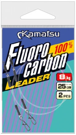 Kamatsu Fluorocarbon Leader (2pcs) 5 Kamatsu Fluorocarbon Leader (2pcs) -Angelprodukte Geschäft 278025030r 2