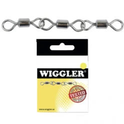 Triple Rolling Swivel, Black Nickel