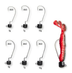 Savage Gear Ned EWG Jighead Matt Black (3-pack) -Angelprodukte Geschäft 74437r 2