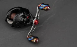 Gomexus Crank Handle W/Titanium Galaxy Knob -Angelprodukte Geschäft BS100T22GDX2r 3