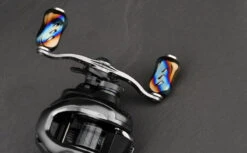 Gomexus Crank Handle W/Titanium Galaxy Knob -Angelprodukte Geschäft BS100T22GDX2r 5