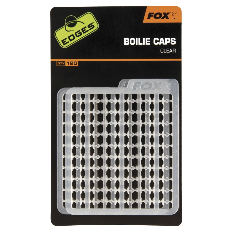 Fox Edges Boilie Caps Clear (120stk.) 3 Fox Edges Boilie Caps Clear (120stk.)