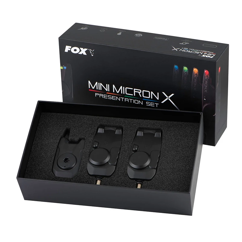 Fox Mini Micron X 2 Rod Set 3 Fox Mini Micron X 2 Rod Set