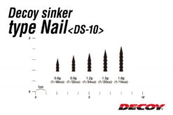 Decoy DS-10 Sinker Type Nail -Angelprodukte Geschäft DDS1006r 5