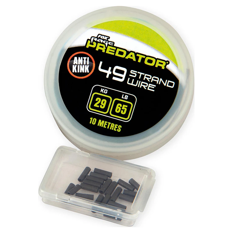 Fox Predator 49-Strand Steel Wire 65lb/29kg 10m 3 Fox Predator 49-Strand Steel Wire 65lb/29kg 10m