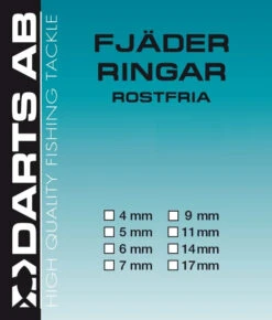 Darts SPRENGRINGE -Angelprodukte Geschäft H8010 17r 6
