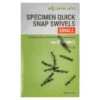 Korum Specimen Quick Snap Swivels -Angelprodukte Geschäft K0310134r 1
