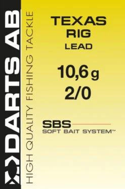 Darts Texas Rig - Lead -Angelprodukte Geschäft K7850 2014r 3