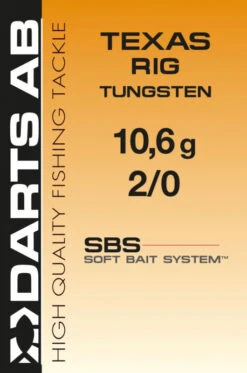 Darts Texas Rig - Tungsten -Angelprodukte Geschäft K7852 2014r 4