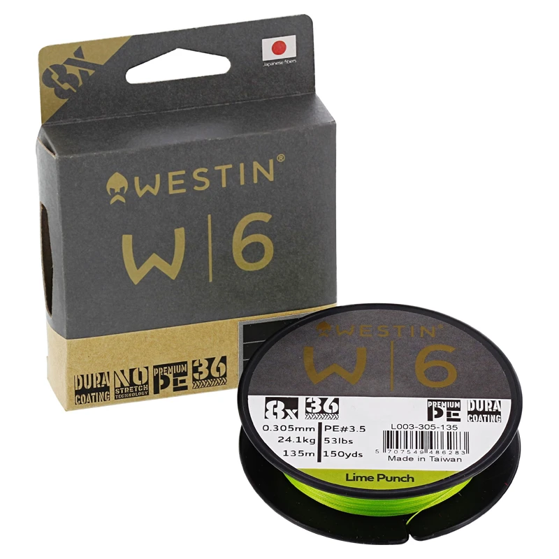 Westin W6 8 Braid Lime Punch 3 Westin W6 8 Braid Lime Punch