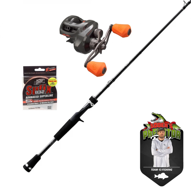 Team 13 Fishing Mathias Holgerssons' PredatorFight Perch Combo 3 Team 13 Fishing Mathias Holgerssons' PredatorFight Perch Combo