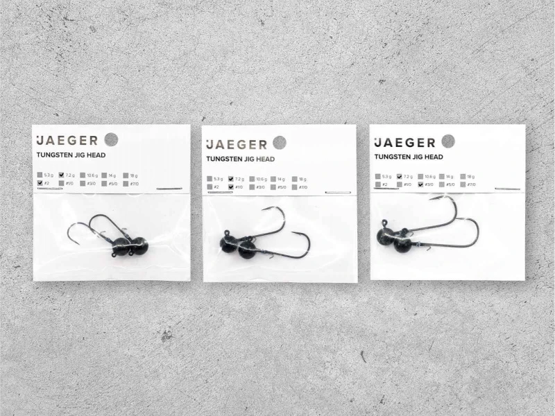Jaeger Tungsten Ball Jig Head 6 Jaeger Tungsten Ball Jig Head – Bild 4
