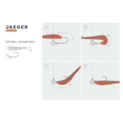 Jaeger Jig Head Rig -Angelprodukte Geschäft PRC JIG 1 5