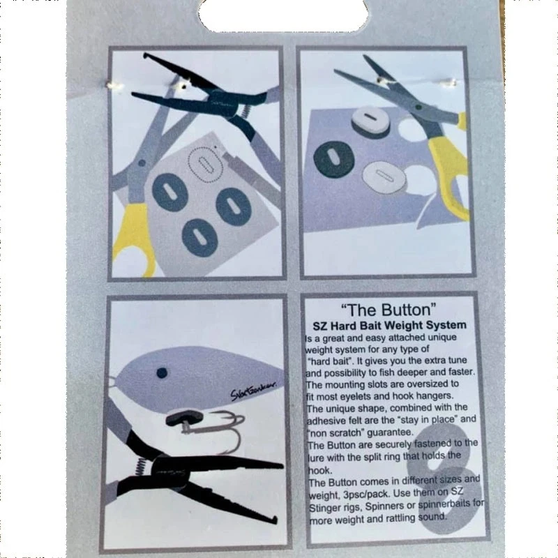 Svartzonker The Button Hardbait Weight System (3-pack) 6 Svartzonker The Button Hardbait Weight System (3-pack) – Bild 4