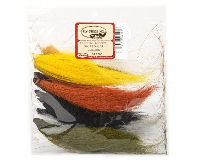 Bucktail Assort. 6 Regular Colors 4 Bucktail Assort. 6 Regular Colors – Bild 2